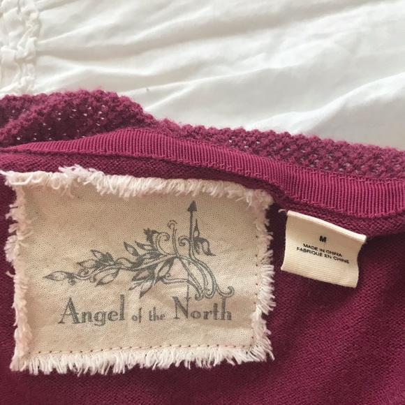Angel of the North Fringe Cowl Sweater - Picture 4 of 5